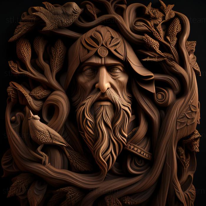 3D модель St druid (STL)